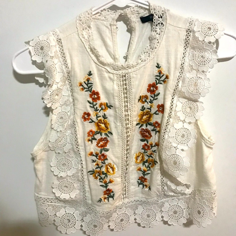 Floral Croptop